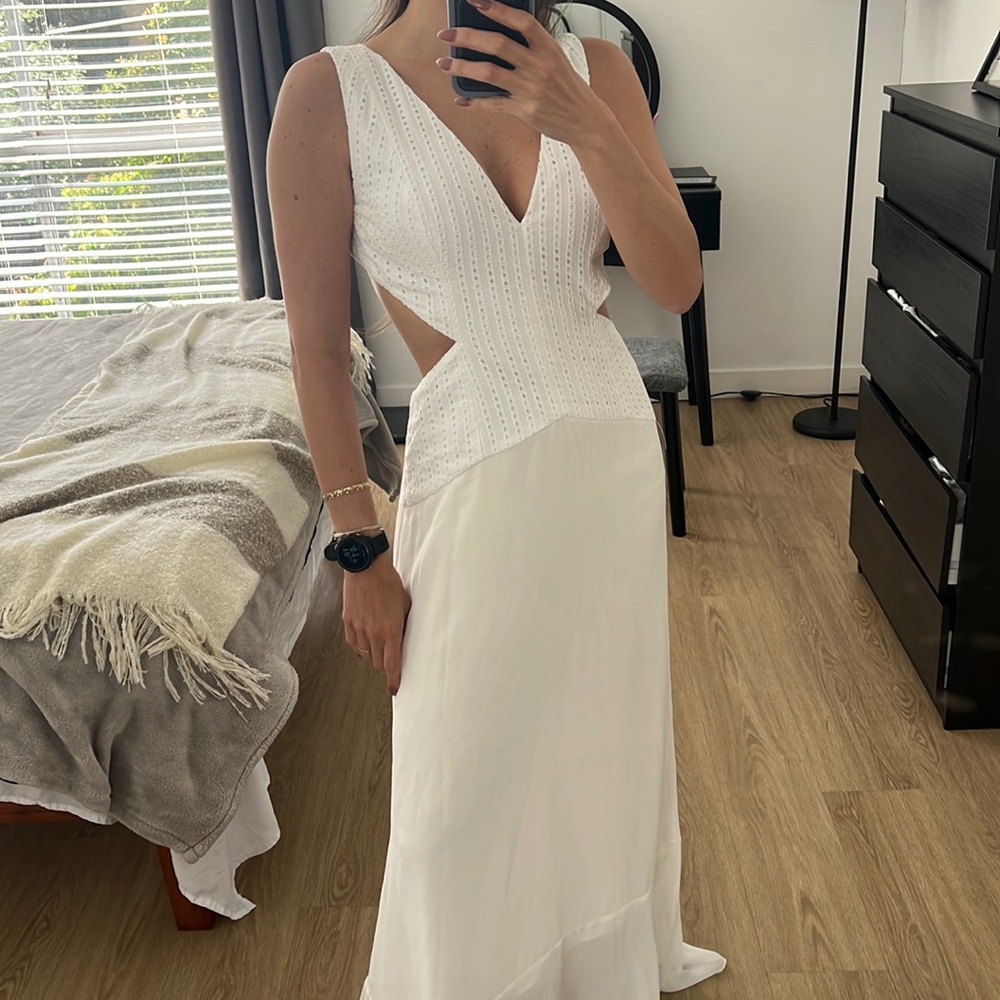 PARTY WHITE DRESS *NWT